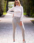 Juliette Lightweight Show Breeches in Sandy Beige Premium