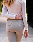 Juliette Lightweight Show Breeches in Sandy Beige Premium