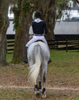 Juliette High Compression Show Breeches in White - Sample Sale