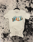 Just a Little Wild Aztec Graphic T-shirt