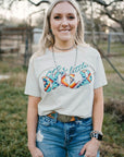 Just a Little Wild Aztec Graphic T-shirt