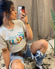 Just a Little Wild Aztec Graphic T-shirt