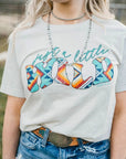 Just a Little Wild Aztec Graphic T-shirt