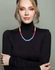 Kaleidoscope Multistone Strand Necklace