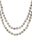 Knotted Dalmatian Jasper Necklace