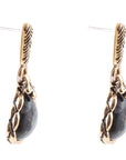 Labradorite Post Earrings
