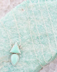 Lahana Green Chrysoprase and Sterling Silver Necklace