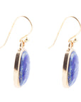 Lapis and Bronze Earrings