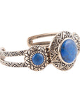 Lapis Trifecta Cruff Bracelet