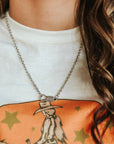 Lasso Rope Pendant Necklace
