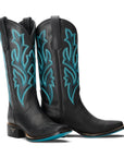 Classic Square Boot - Jet Black