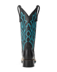 Classic Square Boot - Jet Black