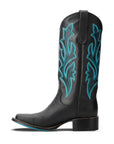 Classic Square Boot - Jet Black