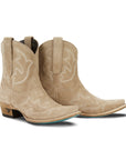 Saratoga Bootie - Latte Roughout