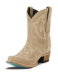 Saratoga Bootie - Latte Roughout