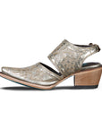 Robin Slingback Mule - Champagne Metallic
