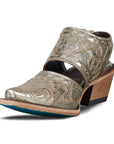 Robin Slingback Mule - Champagne Metallic