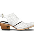 Robin Slingback Mule - Matte White