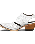Robin Slingback Mule - Matte White