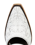 Robin Slingback Mule - Matte White