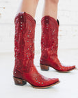 Cossette Boot - Smoldering Ruby