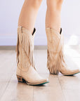 Senita Falls Boot - Bone