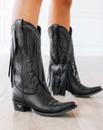Senita Falls Boot - Jet Black