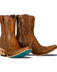Vickson Exotic Bootie - Copperhead