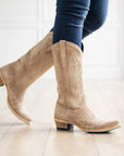 Lexington Boot - Latte Suede