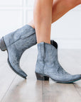 Lexington Bootie - Washed Denim