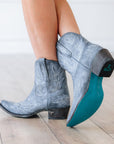 Lexington Bootie - Washed Denim