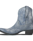Lexington Bootie - Washed Denim
