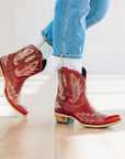 Lexington Bootie - Smoldering Ruby
