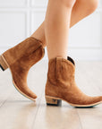 Lexington Bootie - Toffee Suede