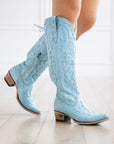 Reverie Knee High Corset - Powder Blue