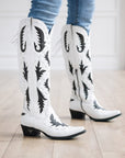 Reverie Knee High Corset - Newsprint