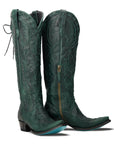 Reverie Knee High Corset - Emerald Green