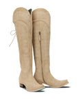 Lexington OTK Corset - Latte Suede