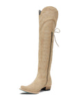 Lexington OTK Corset - Latte Suede