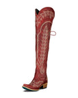 Lexington OTK Corset - Smoldering Ruby