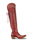 Lexington OTK Corset - Smoldering Ruby