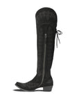 Lexington OTK Corset - Black Suede