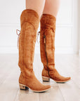 Lexington OTK Corset - Toffee Roughout