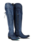 Lexington OTK Corset - Midnight Navy