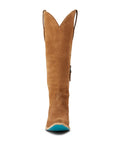 Olivia Jane Knee High Corset - Toffee Suede