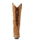 Olivia Jane Knee High Corset - Toffee Suede