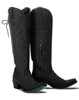 Olivia Jane Knee High Corset - Matte Black