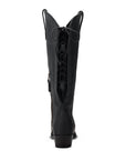 Olivia Jane Knee High Corset - Matte Black