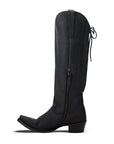 Olivia Jane Knee High Corset - Matte Black
