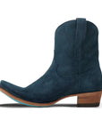 Emma Jane Bootie - Navy Suede